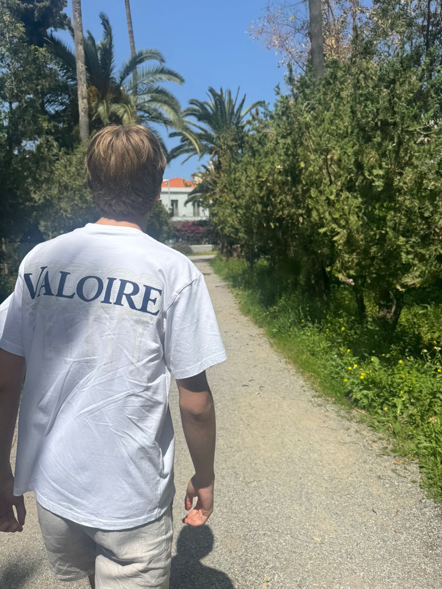 Valoire tennis t-shirt 'white'